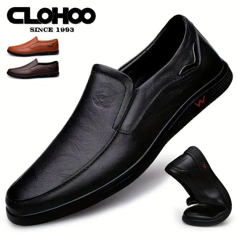 Vegan Leather Slip-Ons
