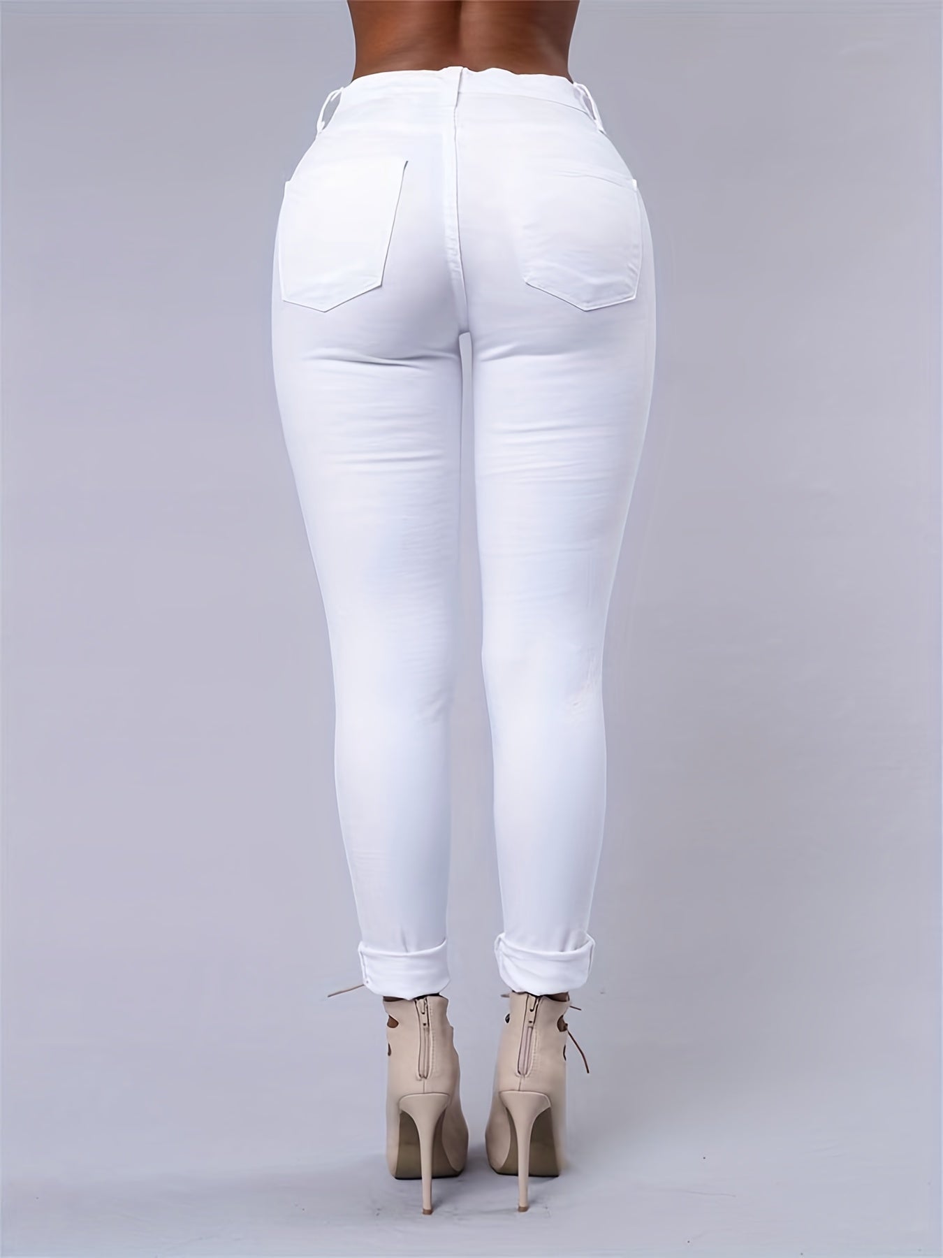 Timeless Cotton Pants with Zip