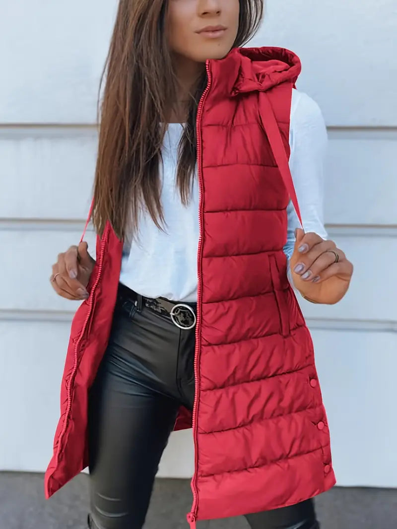 Long Hooded Jacket