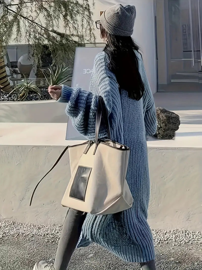 Long Knee-Length Coat