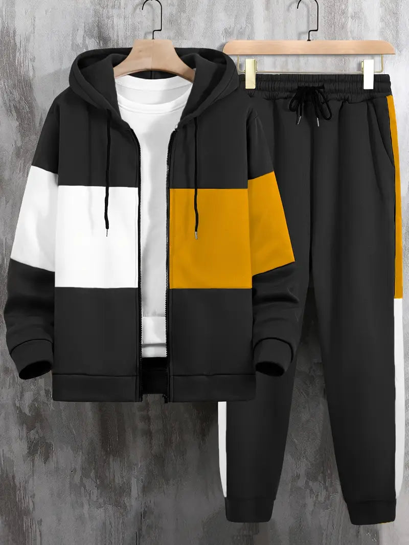 Polyester Knit Hooded Sweater