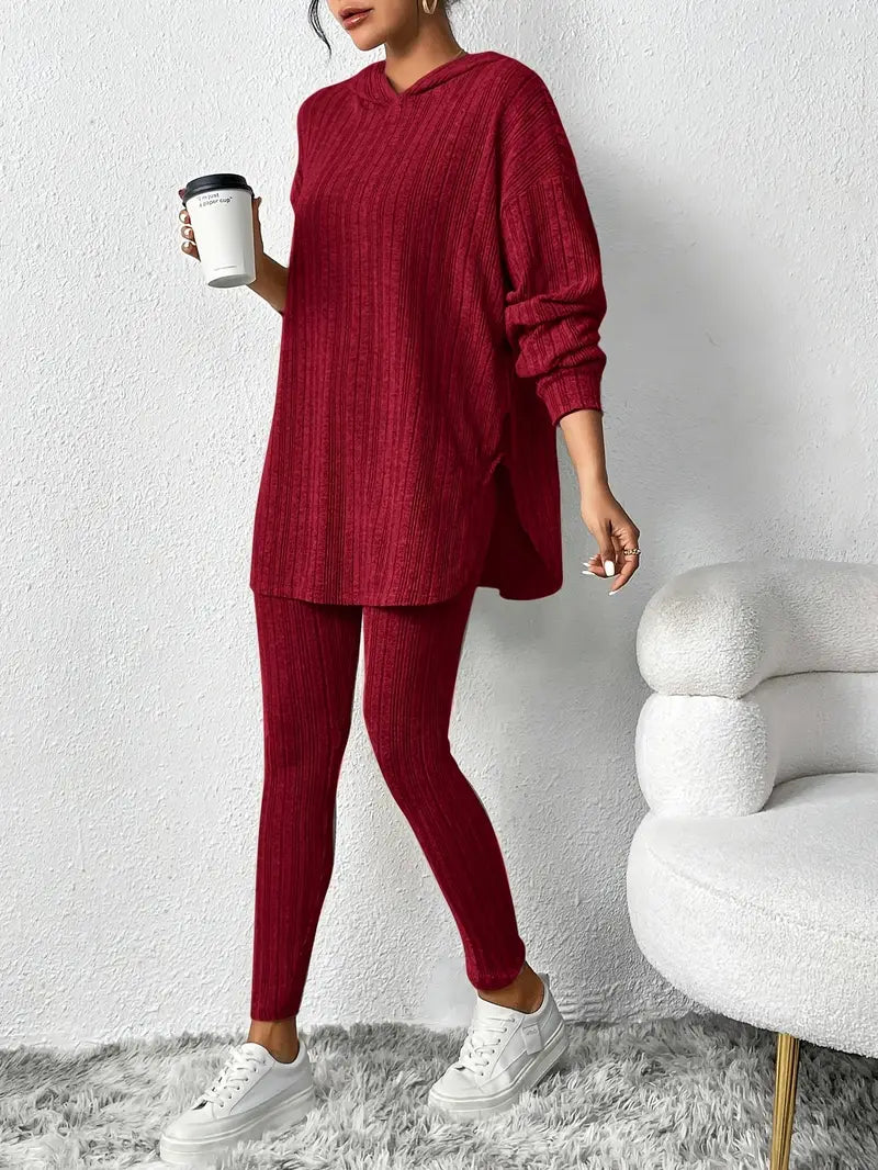 Long Hooded Top