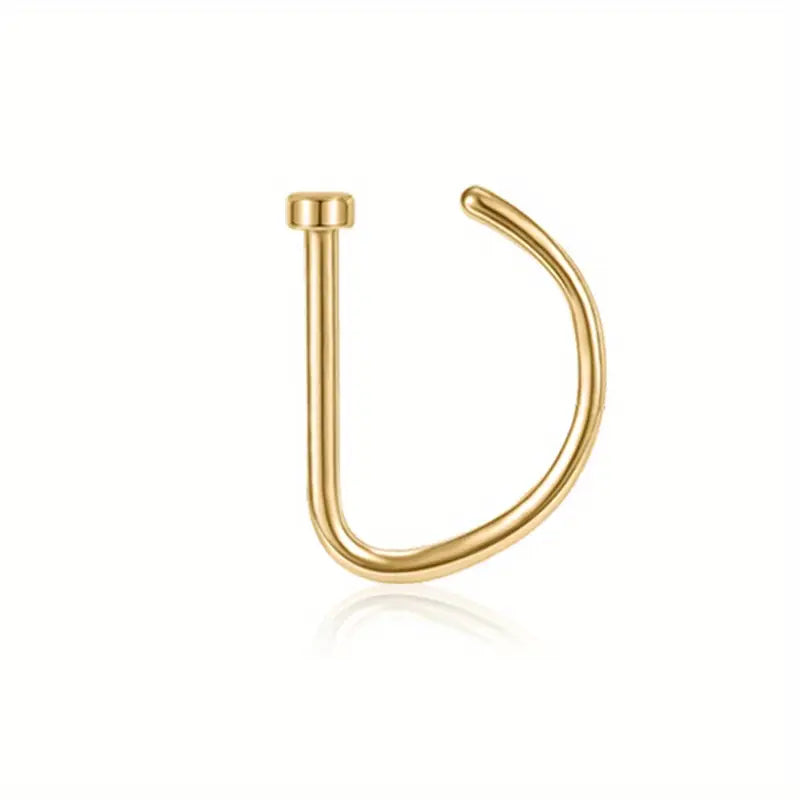 Modern Ring with Gold-tone