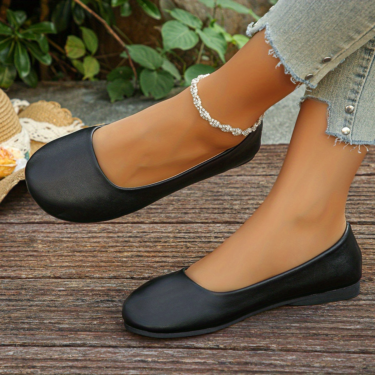 Elegant Tan Heels with Slip-On