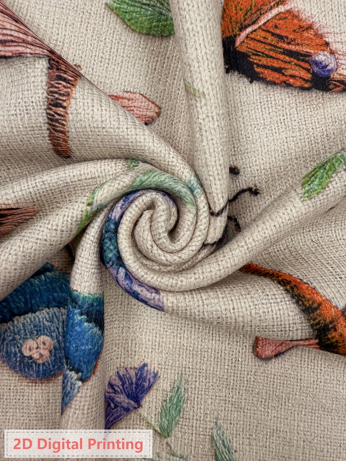 Women'S Lightweight Sweater - 2D Digital Printing-All-Over Floral & Insect Print in Beige/Red/Blue/Black/White/Gray/ - Soft Everyday Pullover for Fall/Winter - Casual Chic Sweater for Everyday & Formal Outfits - Women'S Sweater, Ladies Sweaters,
