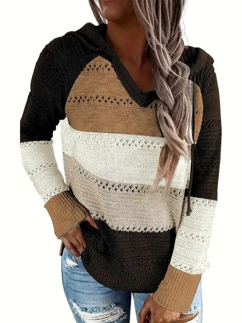Long Hooded Sweater