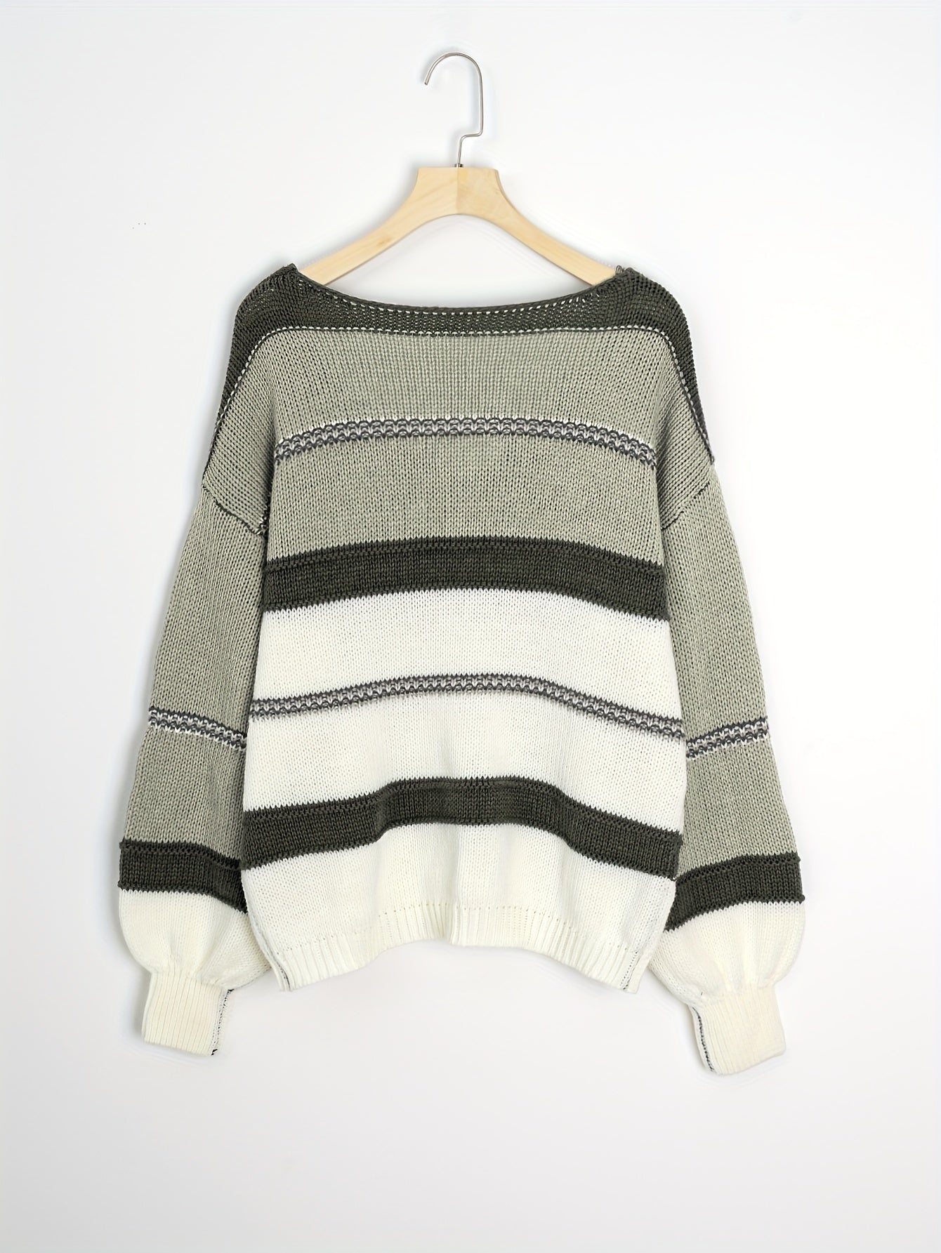 New Autumn and Winter Warm Color-Matching Urban Casual Pullover