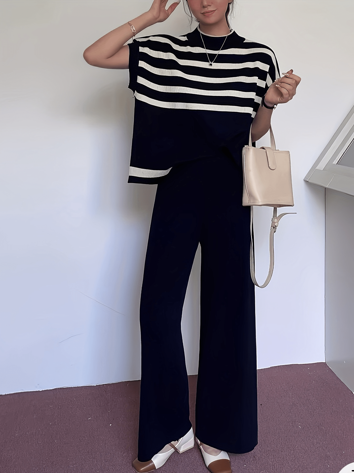 Cozy Knit Cardigan 2-Piece Set