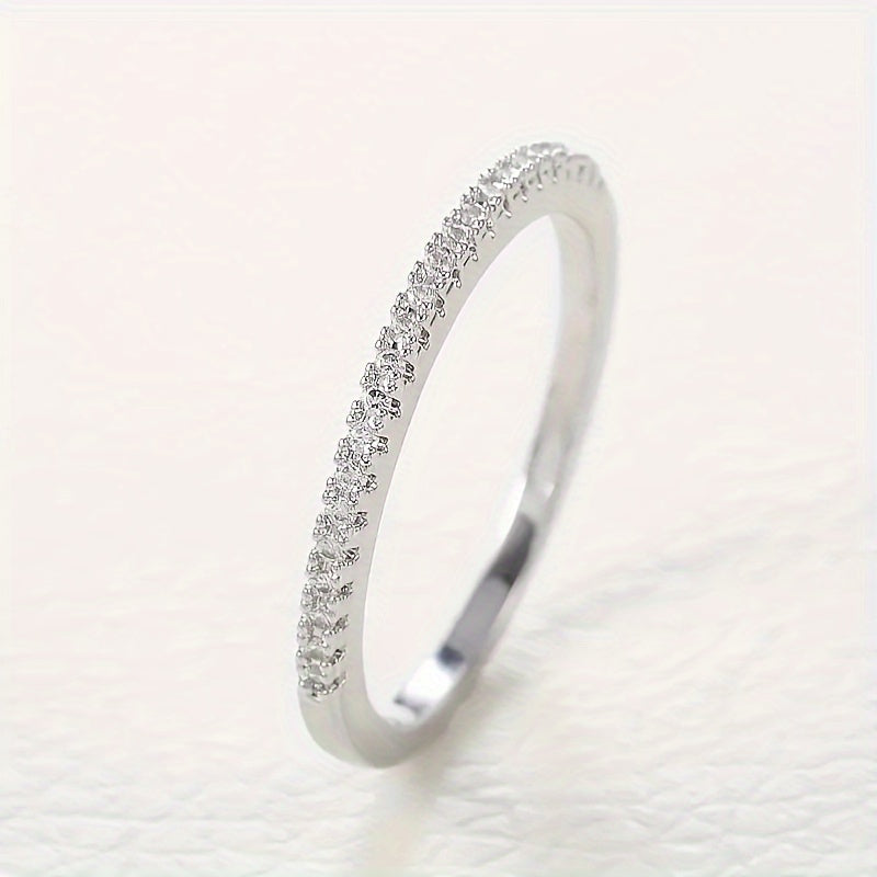 Modern Ring with Gold-tone