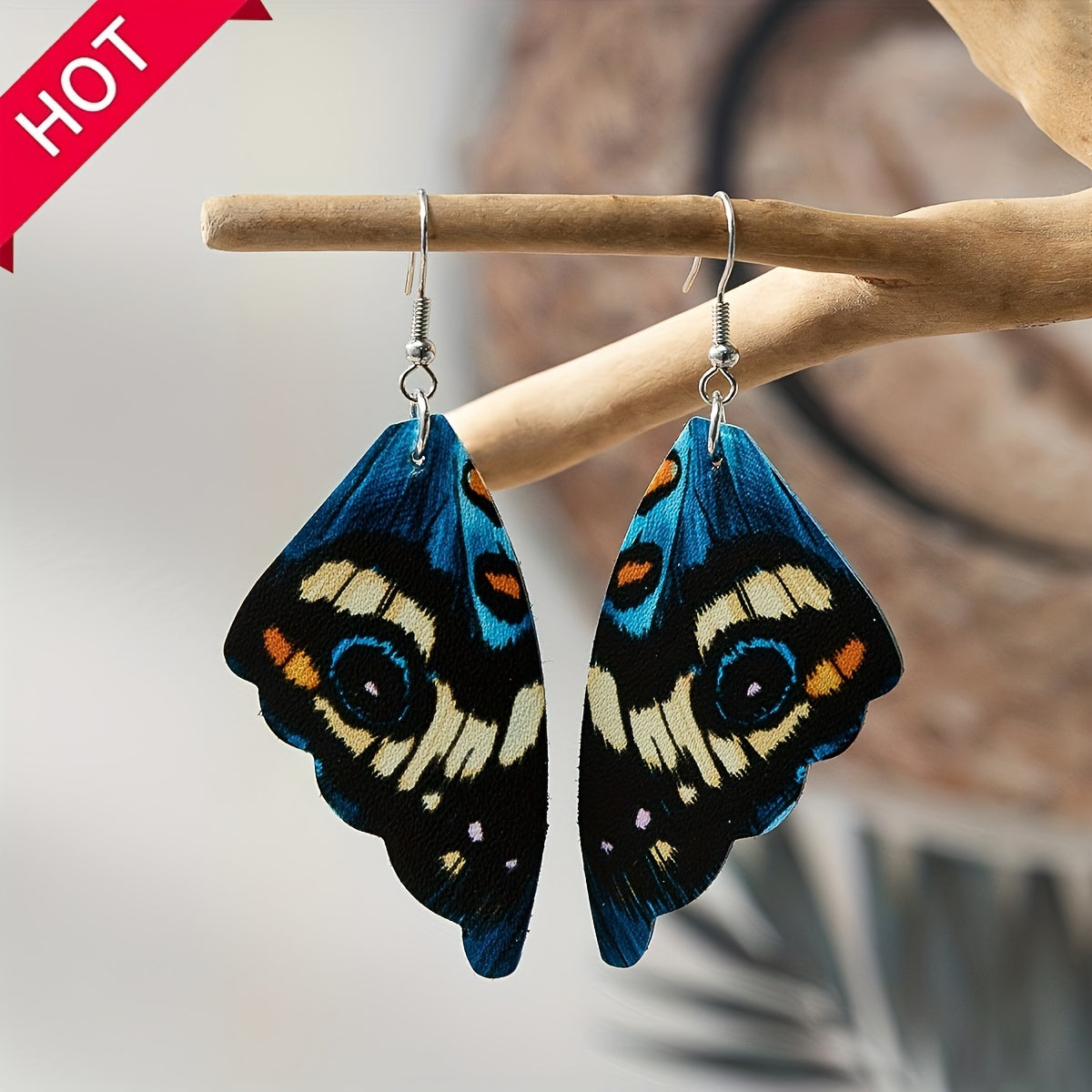 Boho Earrings with Polished finish