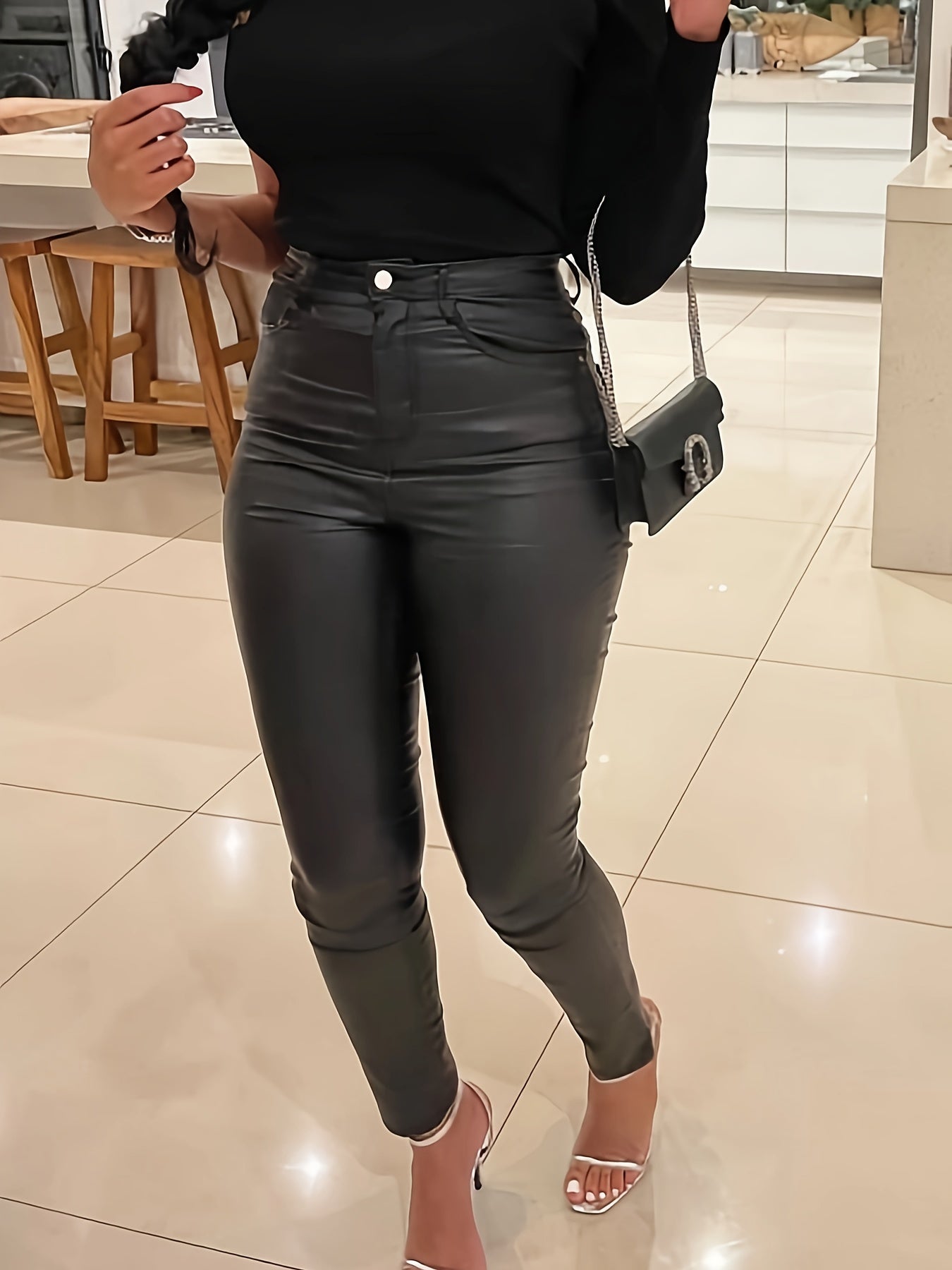 Timeless Tan Viscose Pants
