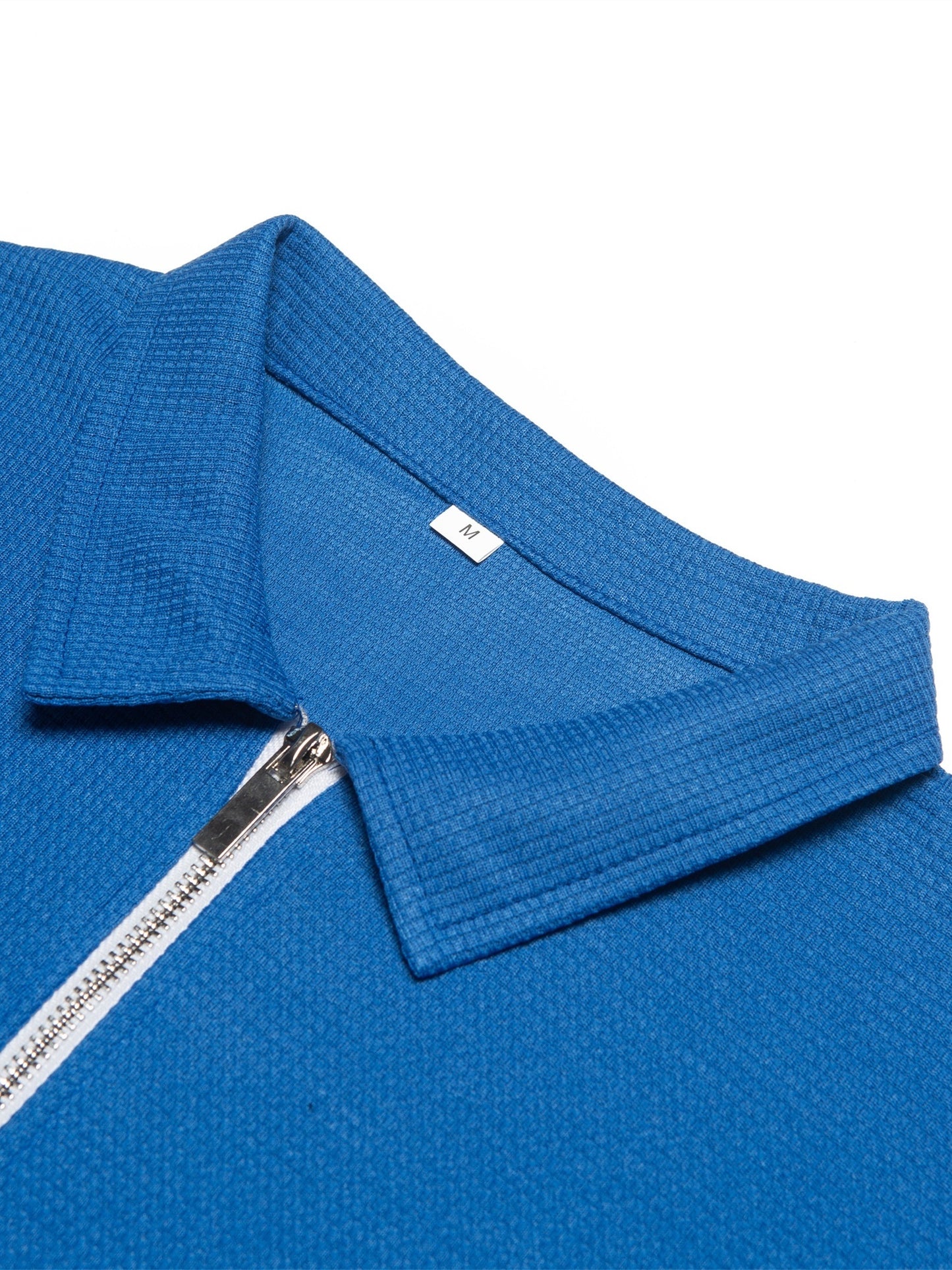 Men's Solid Short Sleeve Zipper Shirt, Casual Male Shirt For Summer Outdoor, Gift For Men