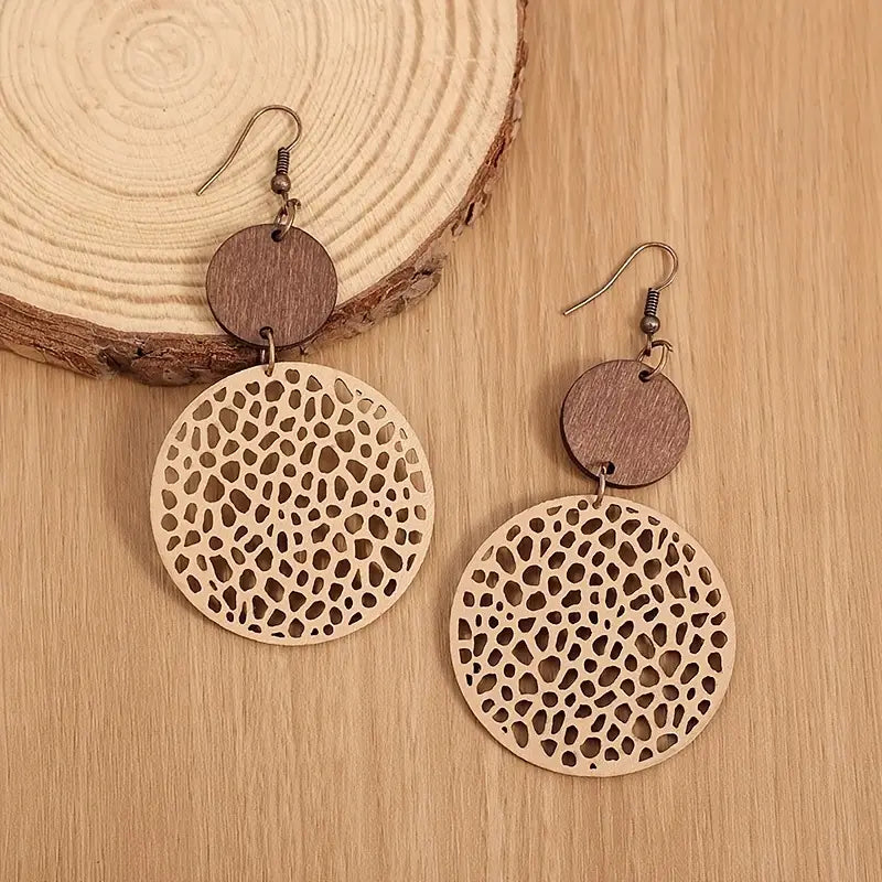 Boho Earrings with Polished finish