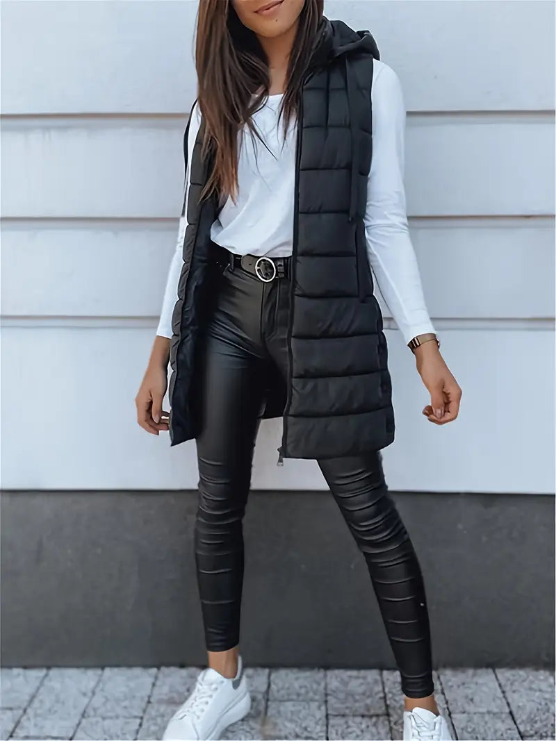 Long Hooded Jacket