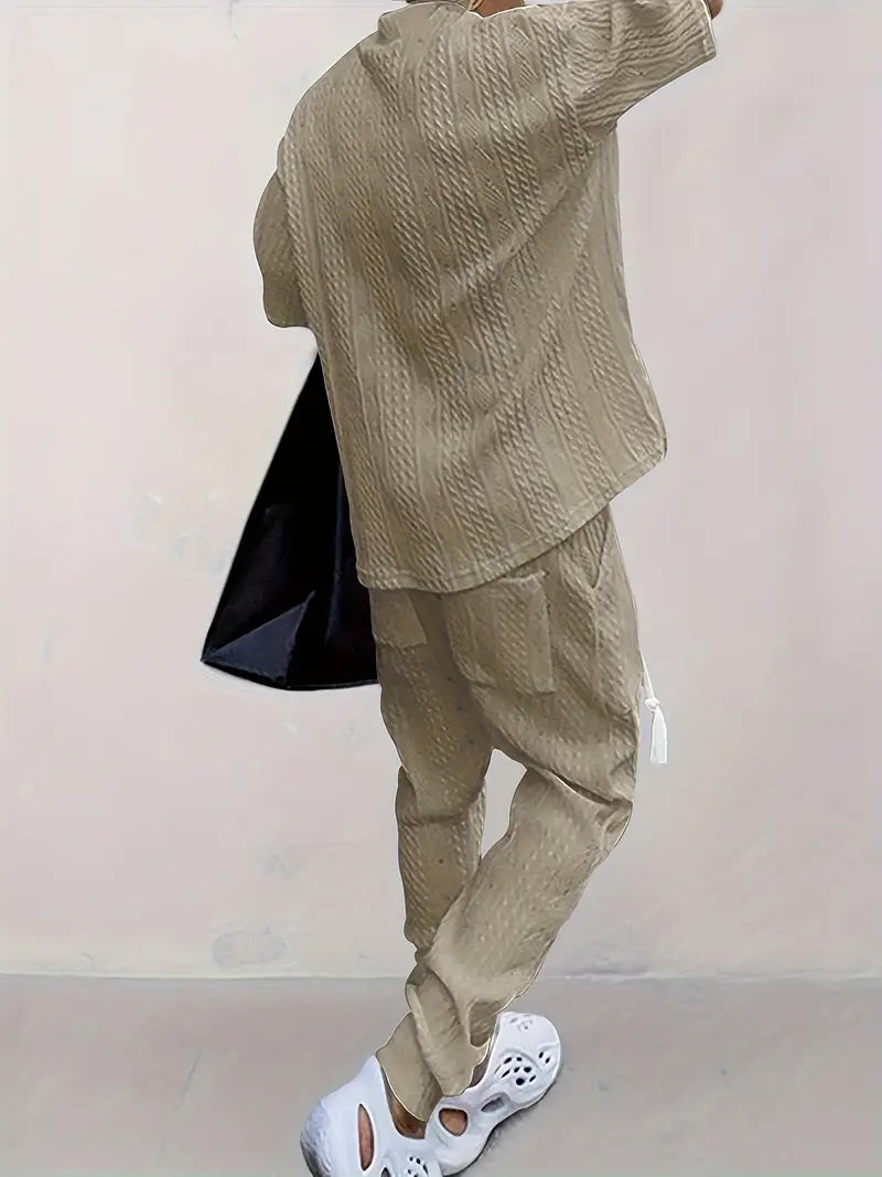 Polyester Knit Short Sleeve Pants