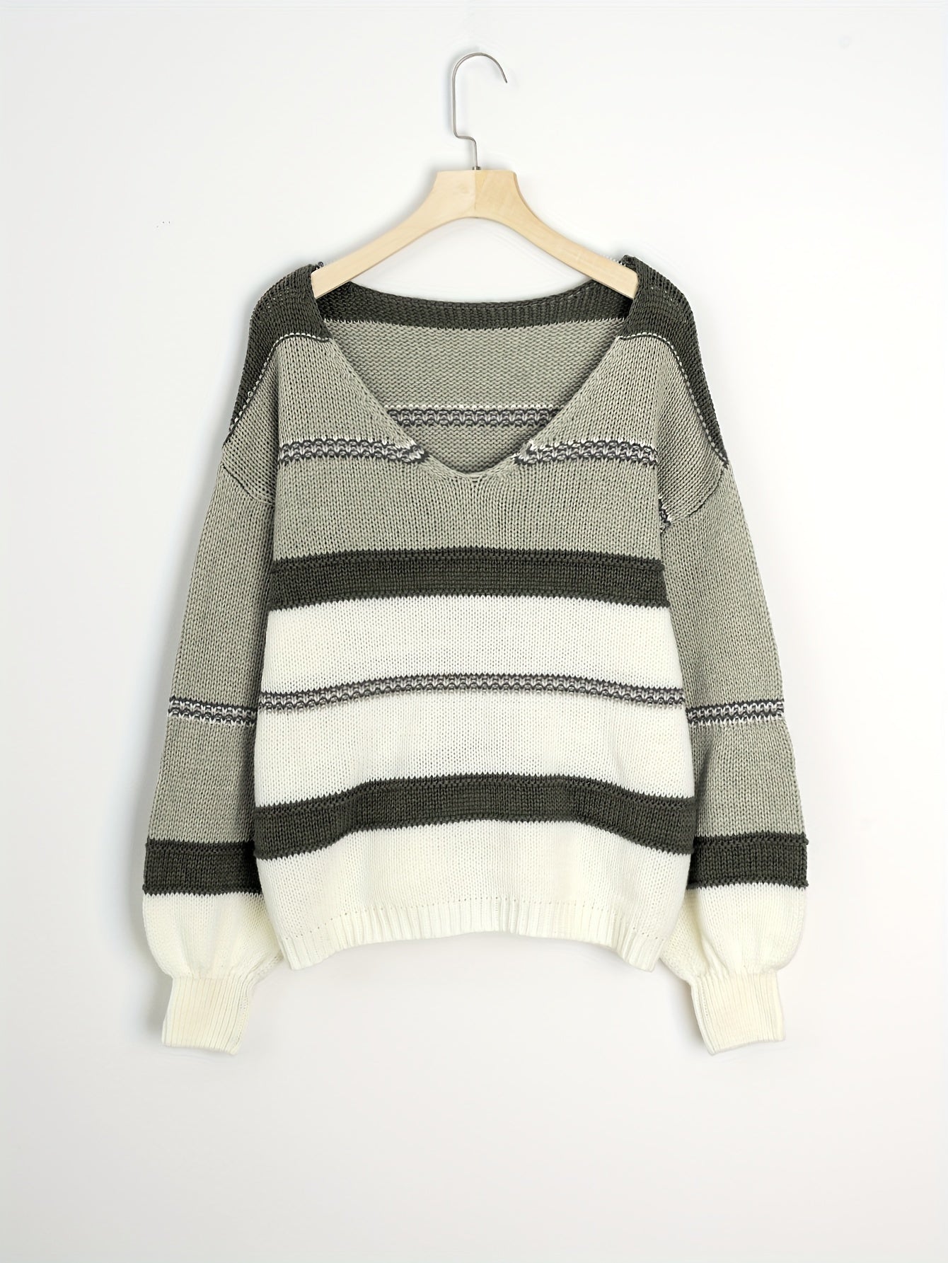 New Autumn and Winter Warm Color-Matching Urban Casual Pullover
