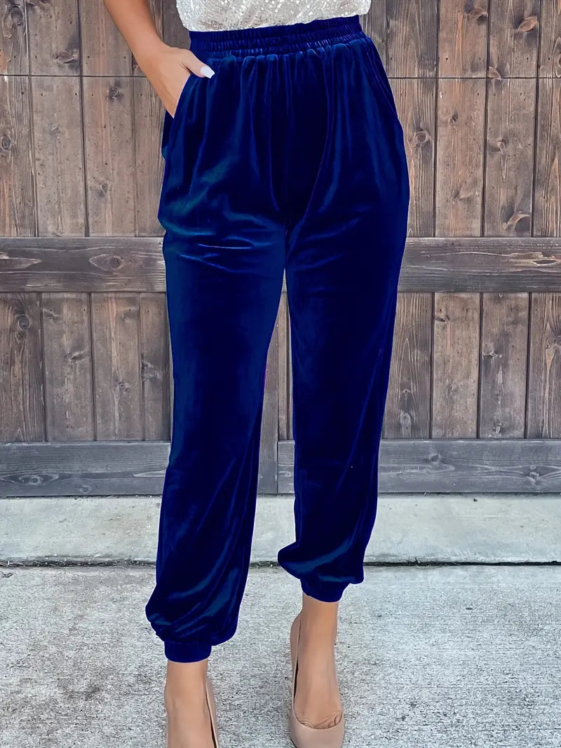 Solid Spandex Sweater Solid Slant Pockets