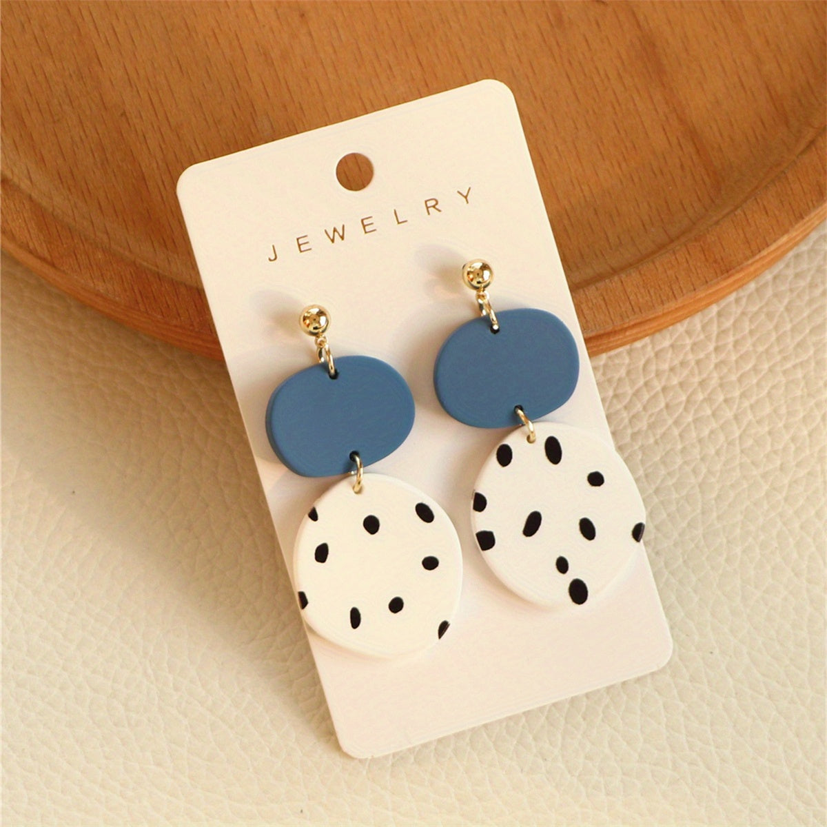 Timeless Earrings with Silver-tone