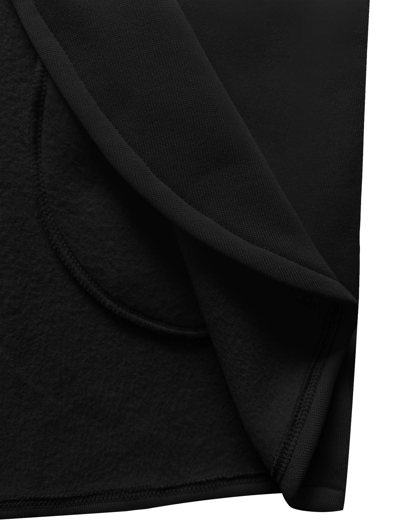 Women'S Casual Black Hooded Jacket with Front Pockets - Long Sleeve, Ripped Jeans & White Sneakers, Perfect for Spring/Fall, Autumn Fashion Jacket | Relaxed Fit Hoodie | Zippered Hoodie
