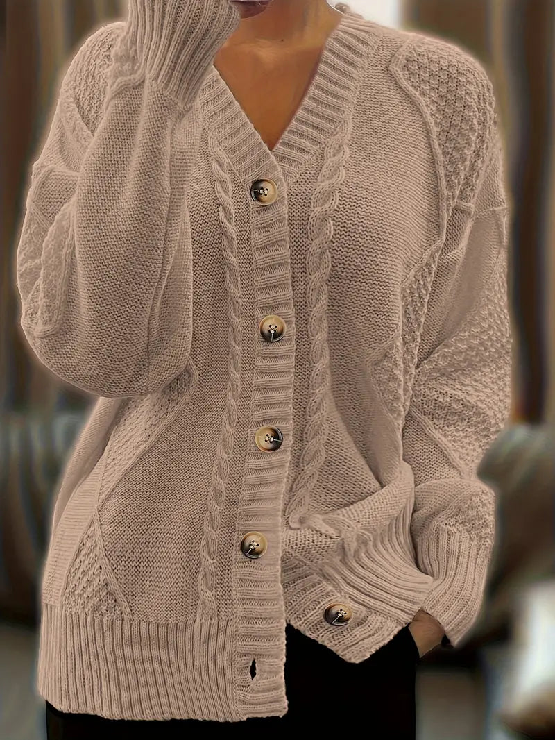 V-Neck Cardigan