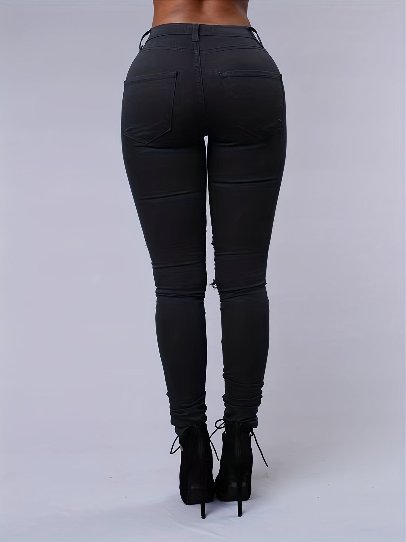 Timeless Cotton Pants with Zip