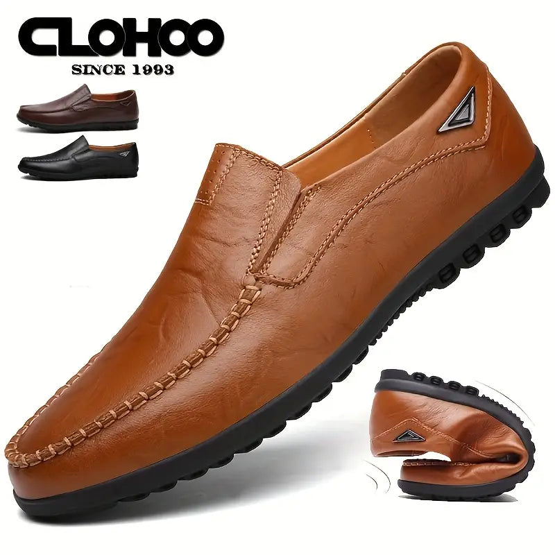 Vegan Leather Slip-Ons