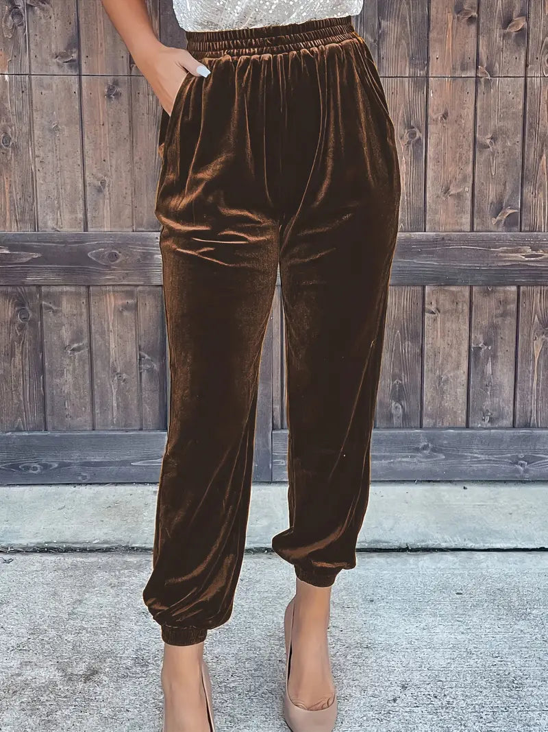 Solid Spandex Sweater Solid Slant Pockets