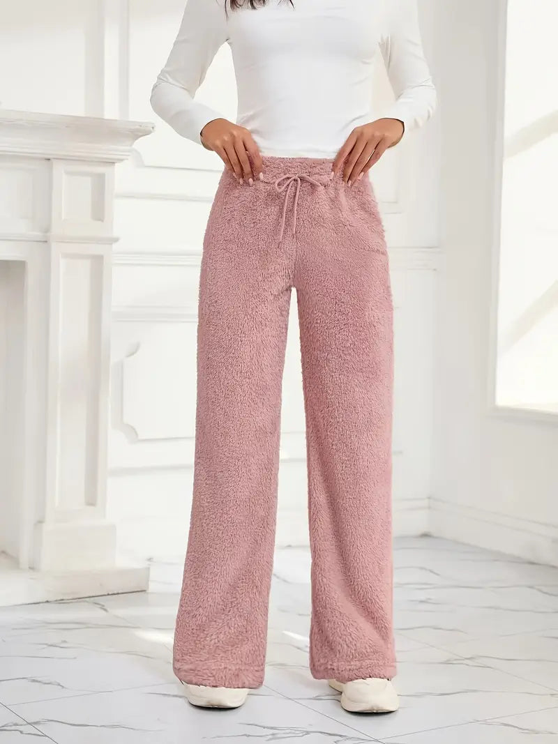 Solid Knit Sweater Solid High Waist