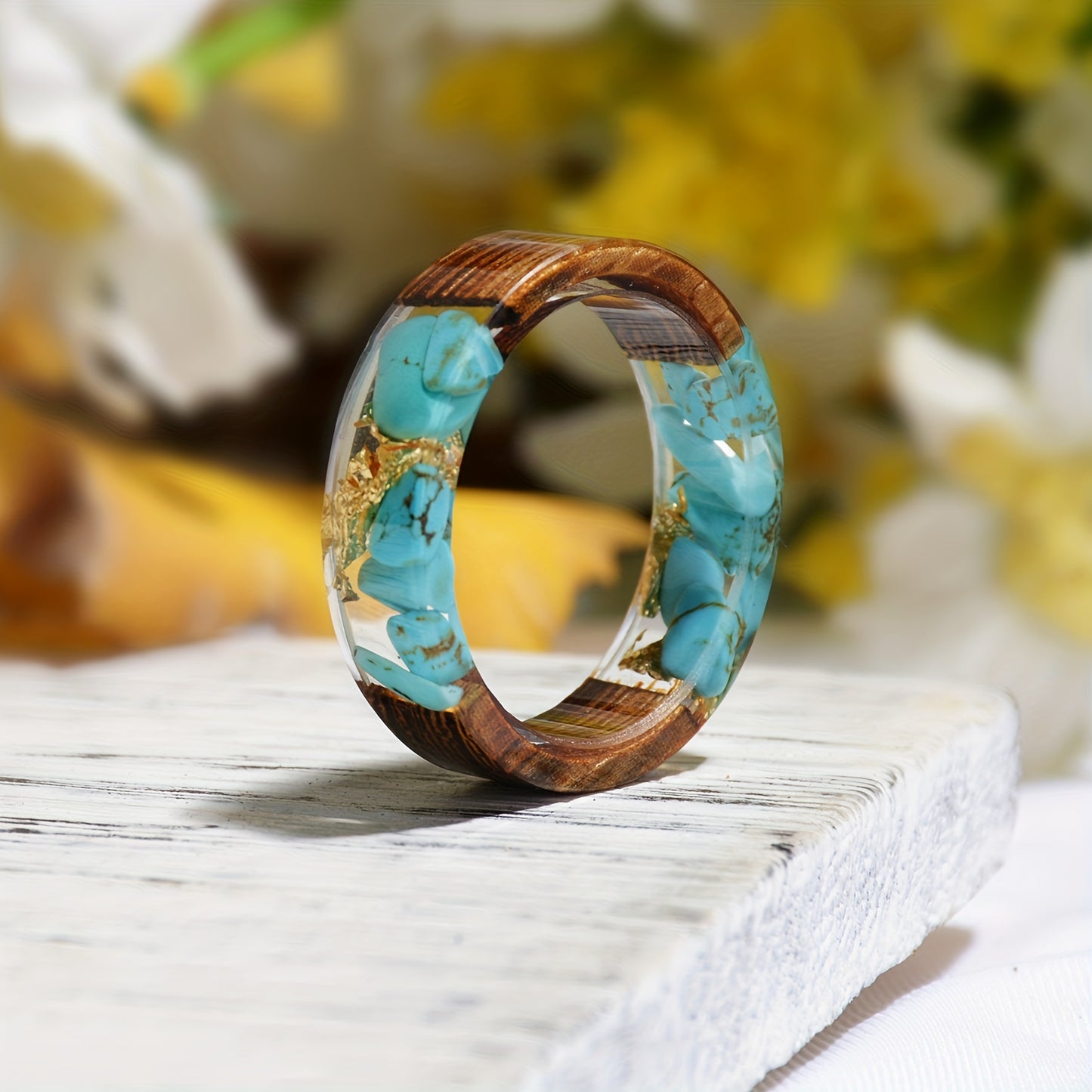 Boho Ring with Polished finish