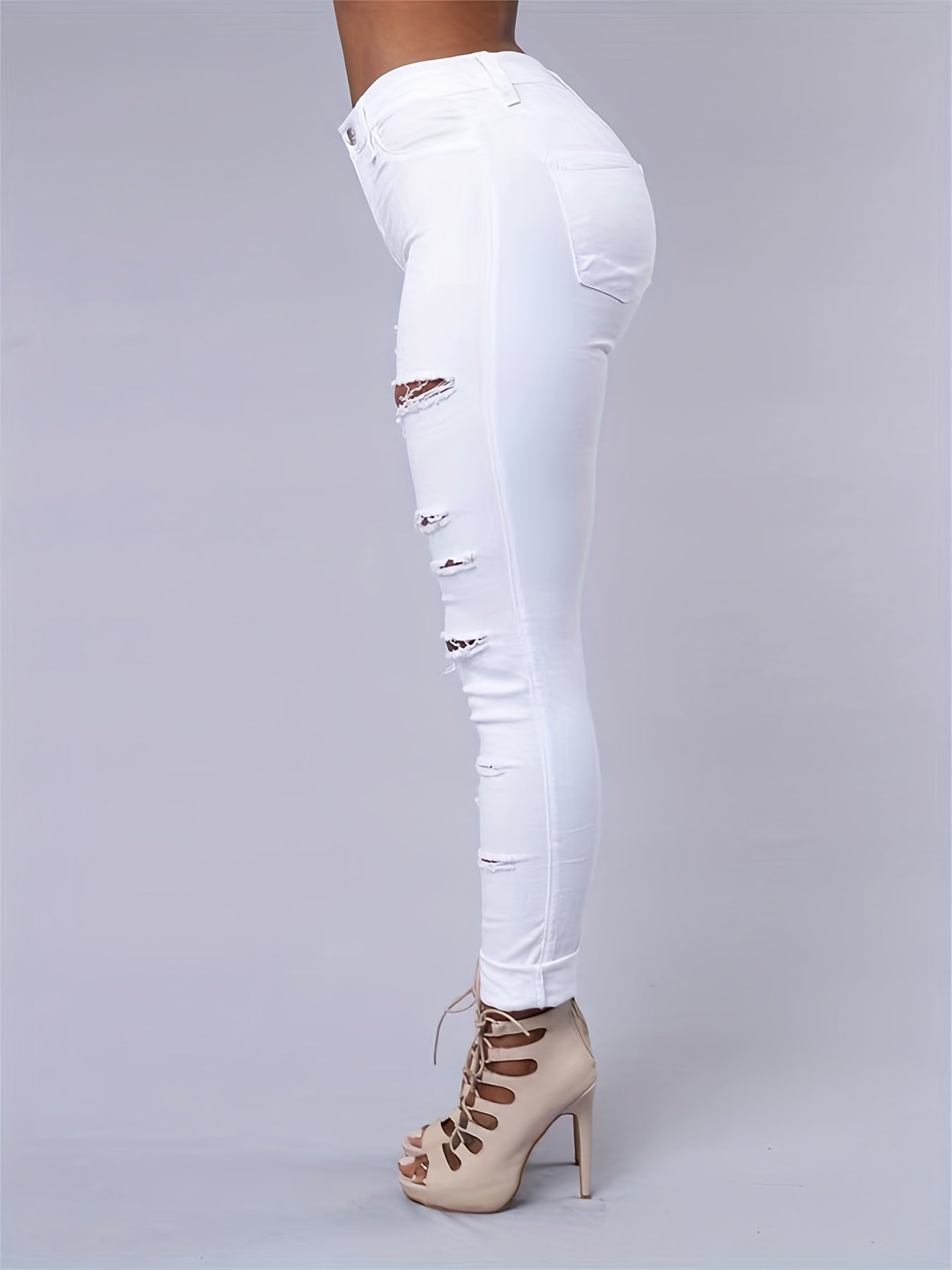Timeless Cotton Pants with Zip