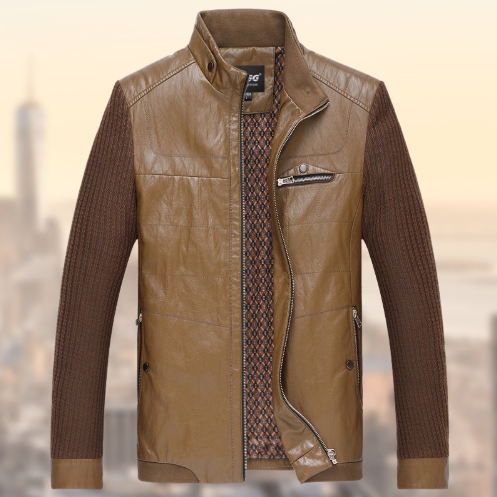 RETRO LEATHER JACKET