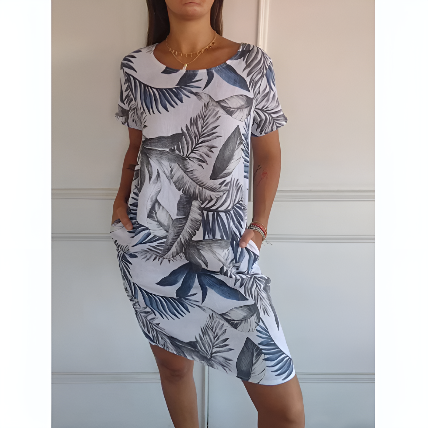 CASUAL PRINTED DRESS