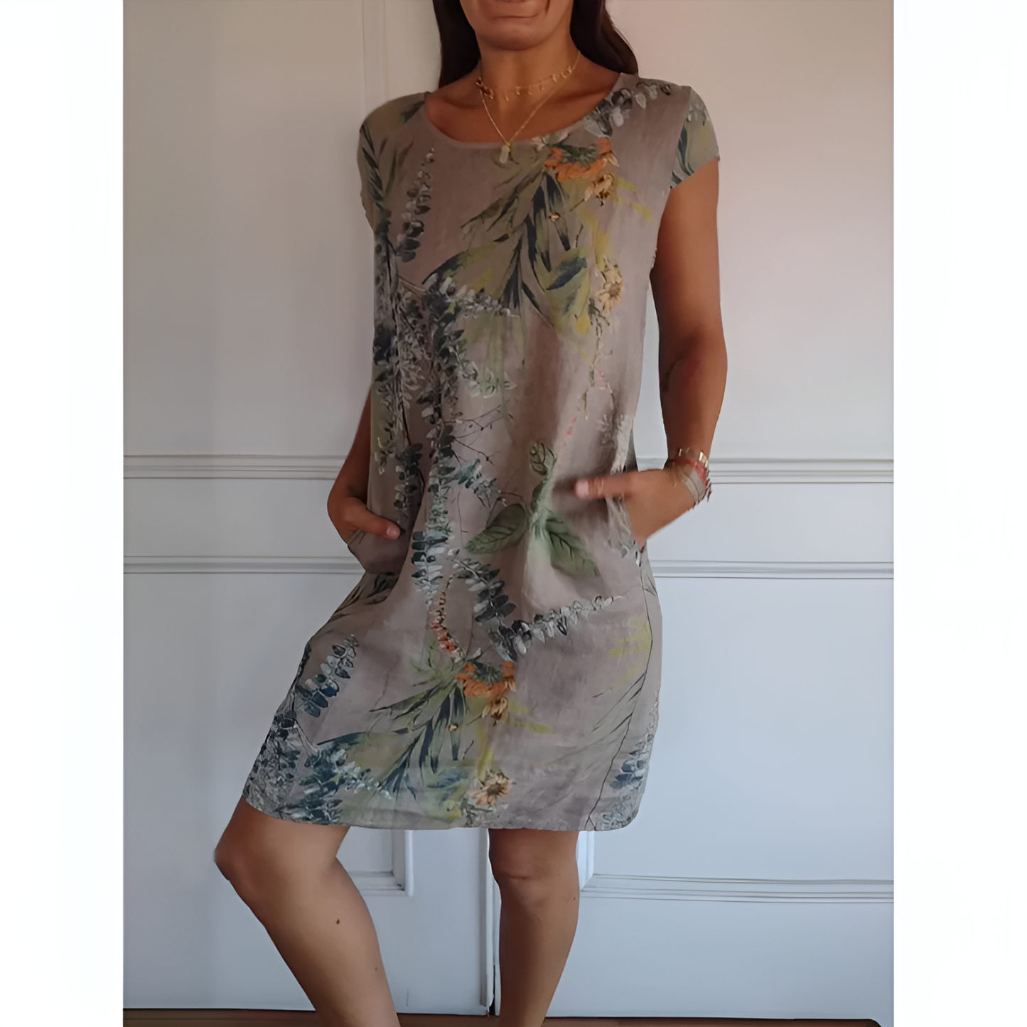CASUAL PRINTED DRESS