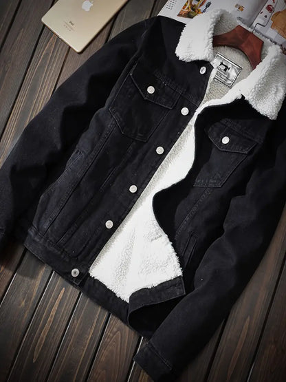 Fleece Polyester Cotton Long Sleeve Jacket