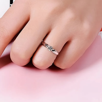 Modern Ring with Gold-tone