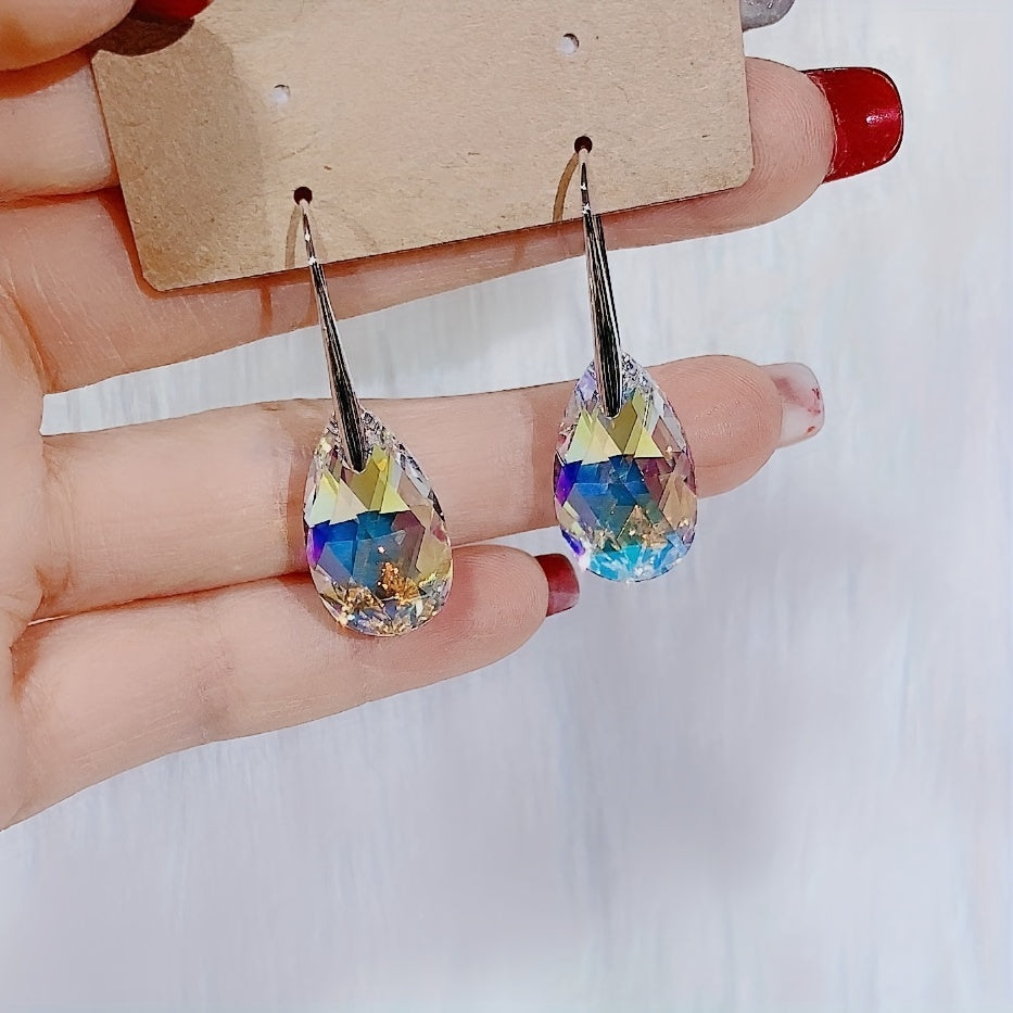 Modern Earrings with Gold-tone