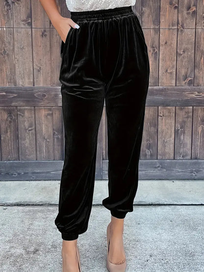 Solid Spandex Sweater Solid Slant Pockets