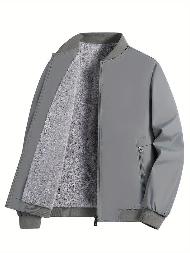 Fleece Polyester Zip Jacket