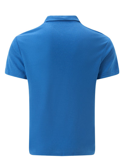 Men's Solid Short Sleeve Zipper Shirt, Casual Male Shirt For Summer Outdoor, Gift For Men