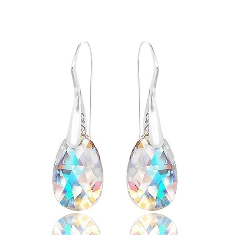Modern Earrings with Gold-tone