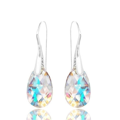 Modern Earrings with Gold-tone
