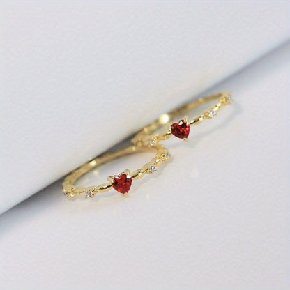 Vintage Ring with Gold-tone