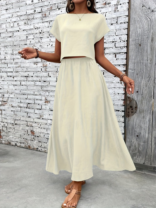Chic Everyday Blouse 2-Piece Set