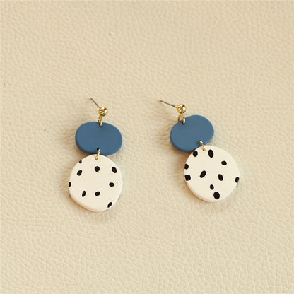 Timeless Earrings with Silver-tone