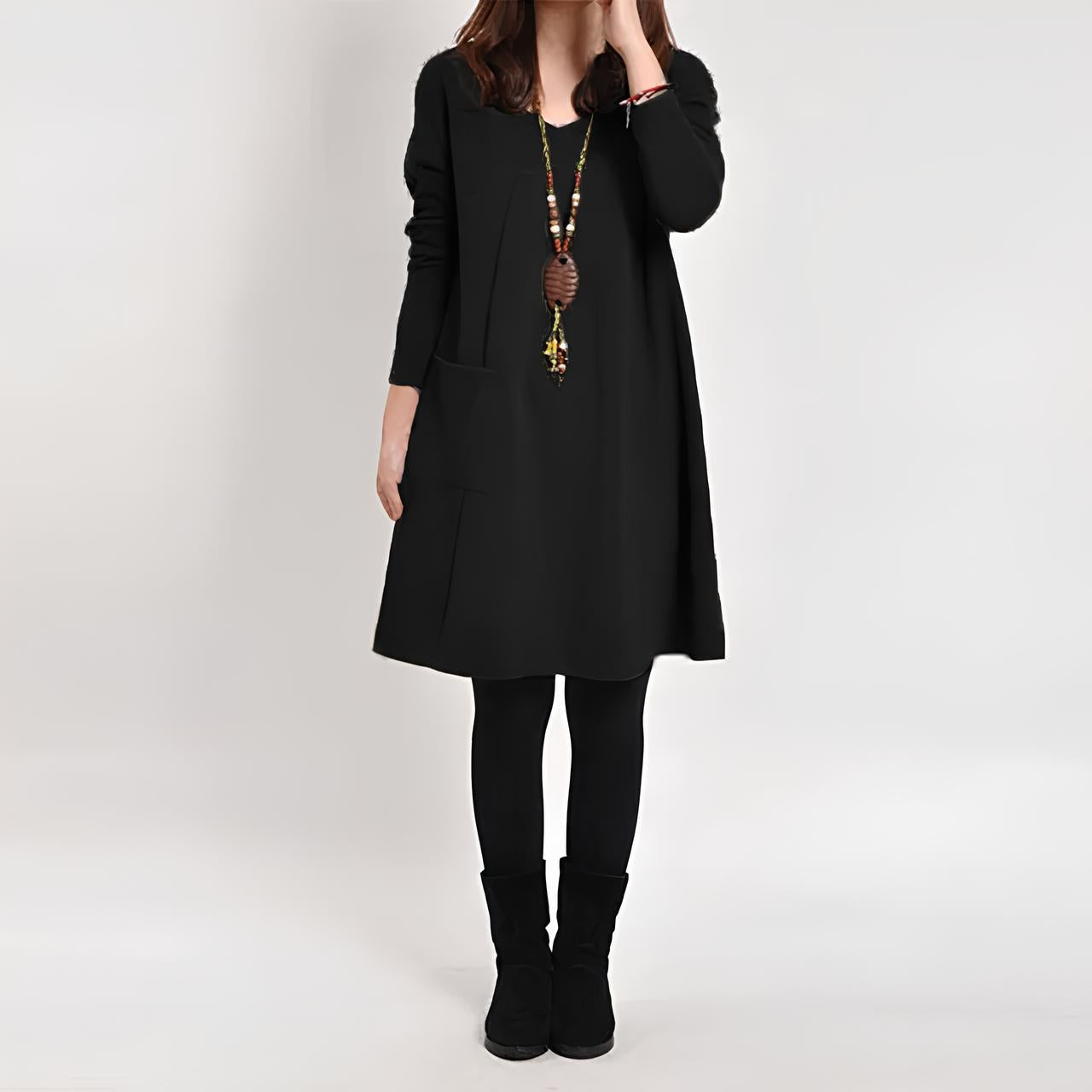 CLASSIC SWEATER DRESS
