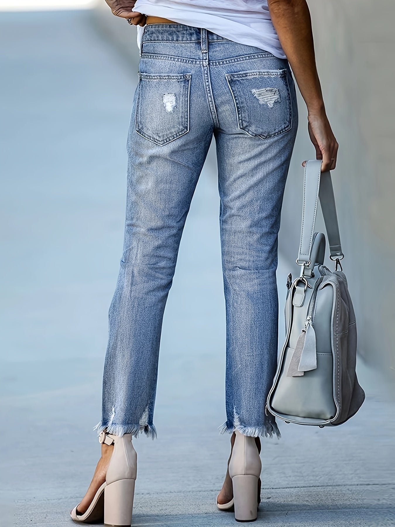 Timeless Tan Polyester Pants with Zip