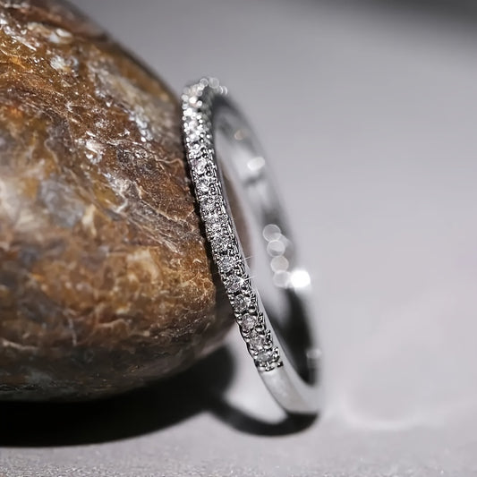 Modern Ring with Gold-tone