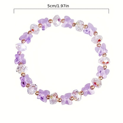 Boho 1-Piece Necklace & Bracelet Set with Polished finish