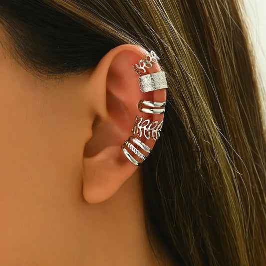 Modern Earrings with Polished finish