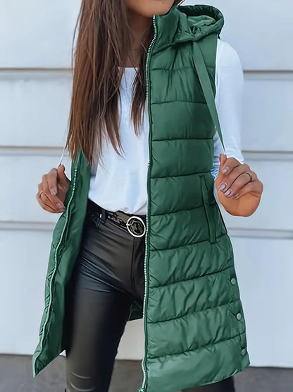Long Hooded Jacket